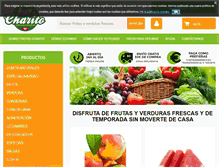 Tablet Screenshot of frutascharito.es